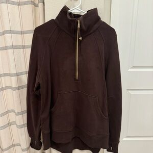 Lululemon brown scuba